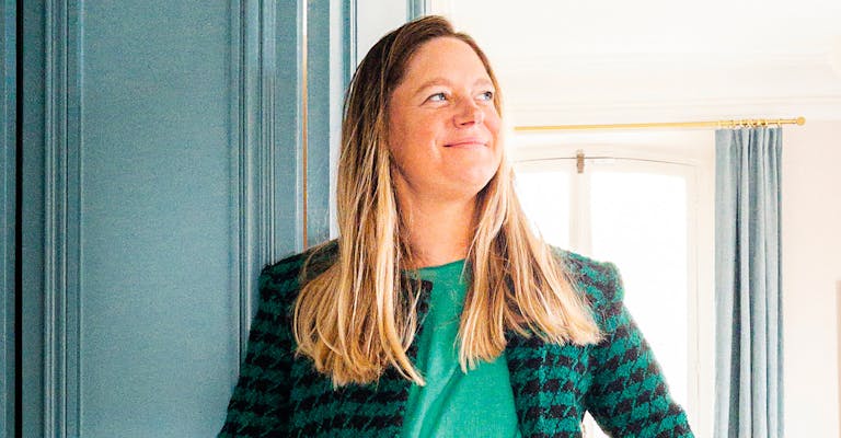 Photo portrait d'Elise Bert Leduc, Présidente-directrice générale de Direct Assurance