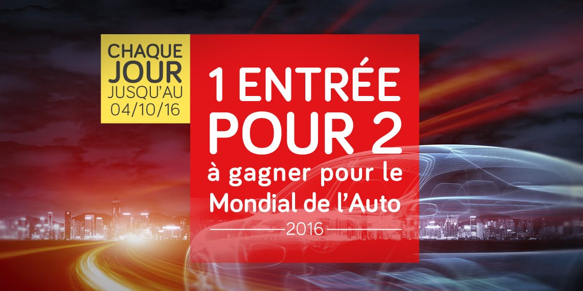 Mondial de l’Auto 2016 :  J-2 !
Jeu Direct Assurance