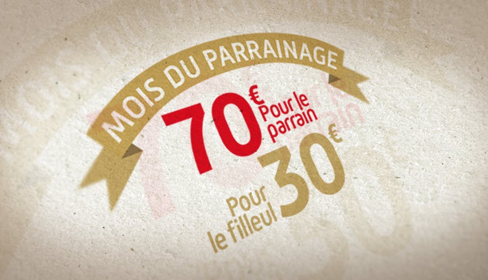 Encore 15 jours pour parrainer et gagner 70 euros !
