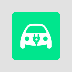 logo voitures electriques et hybrides