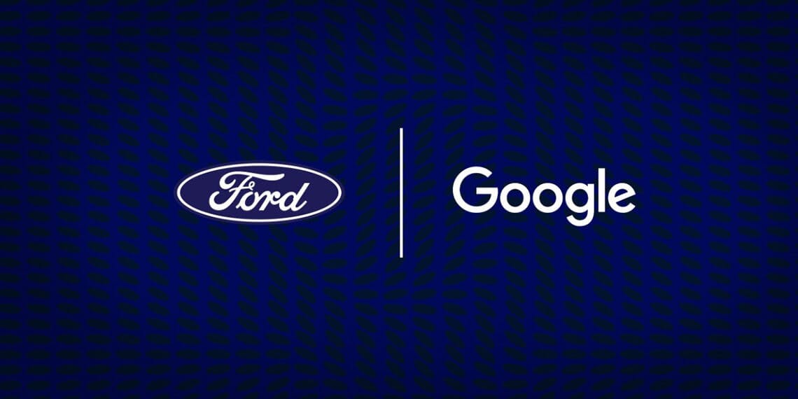 les logos des marques Google et Ford