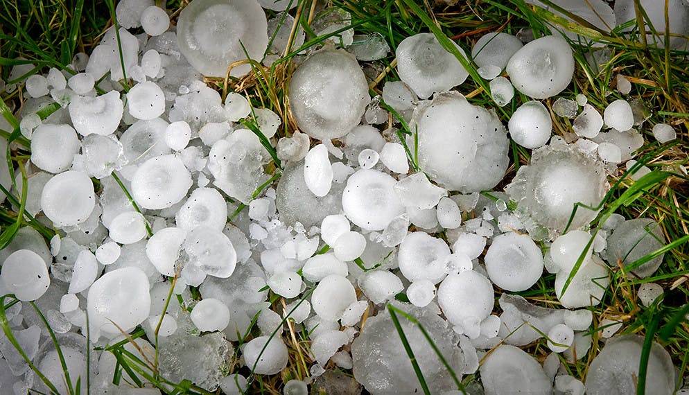 Drôme : catastrophe naturelle déclarée suite à la grêle