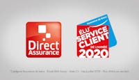 Direct assurance Élu Service Client de l'Année 2020 dans la catégorie Assurance de biens