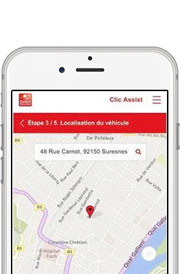 Direct Assurance - Geolocalisation Voiture