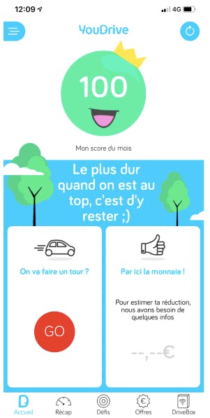 YouDrive score du mois