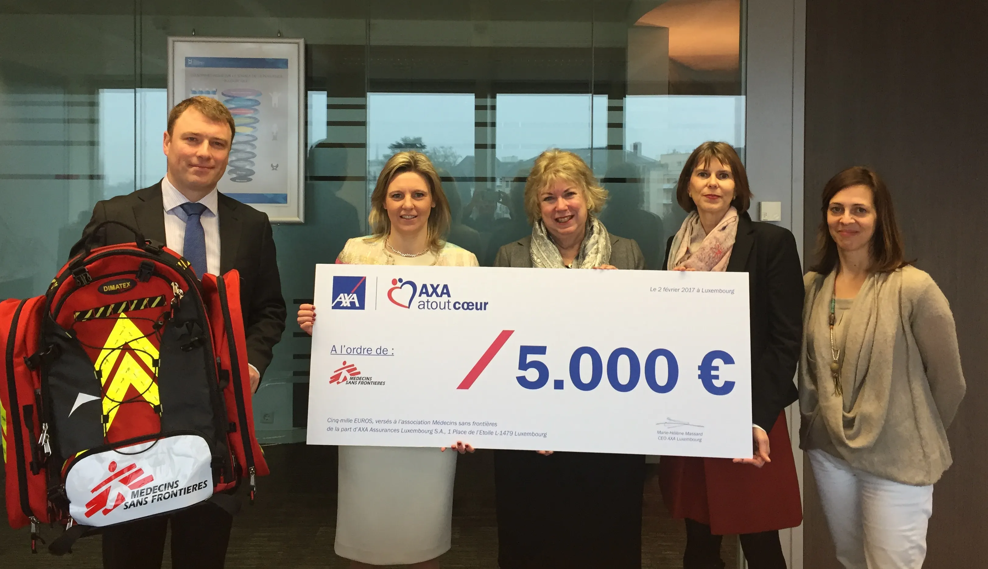 AXA Luxembourg - MSF