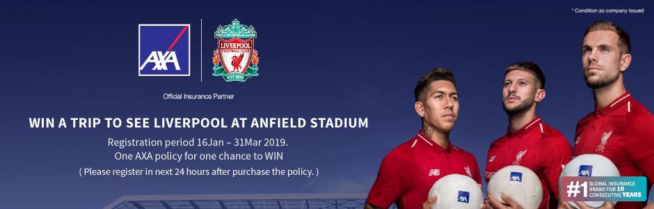 Win a trip to see LIVERPOOl at Anfield stadium