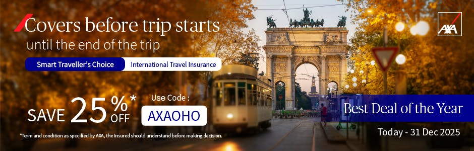 Buy Travel Insurance with Special Promotion of the year