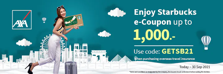 Special Promotions For Online Travel Insurance AXA Thailand