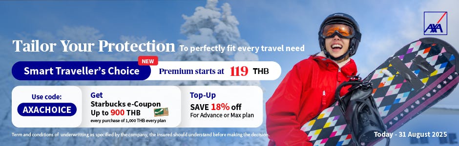 Buy Travel Insurance with Special Promotion of the year