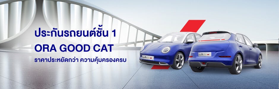 ประกันรถยนต์ชั้น 1 ORA GOOD CAT ราคา และความคุ้มครอง