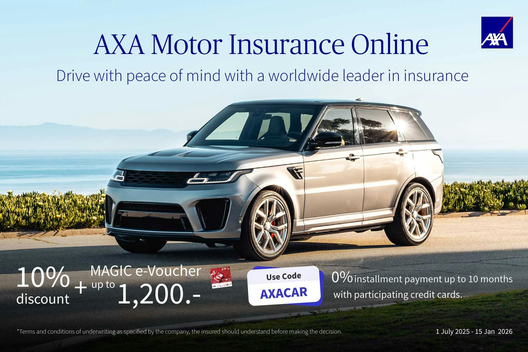 AXA Thailand Highlights Need for Comprehensive Motor Coverage Amid Rising Climate Threats