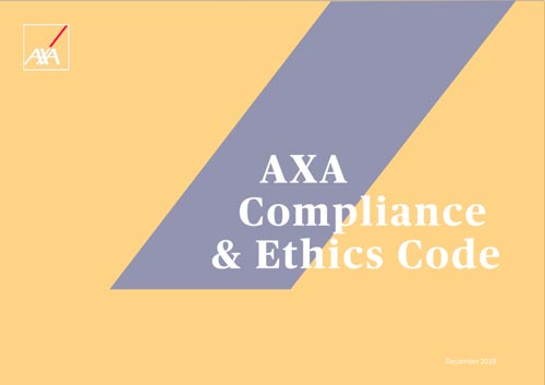 Compliance And Ethics Code Axa
