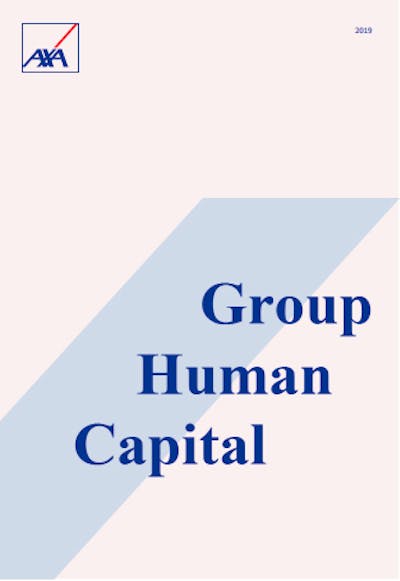 AXA Group Human Capital - 2019 Social Data Report