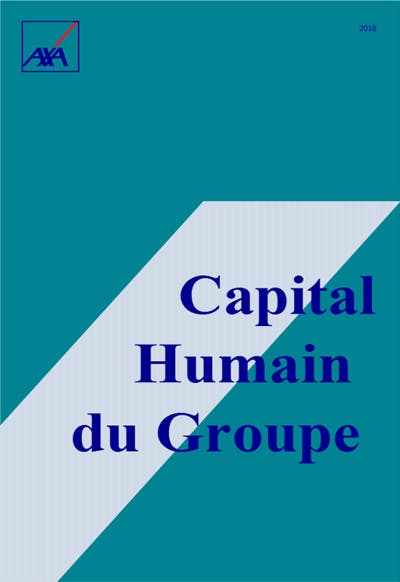 Capital humain du Groupe AXA - Données sociales 2018