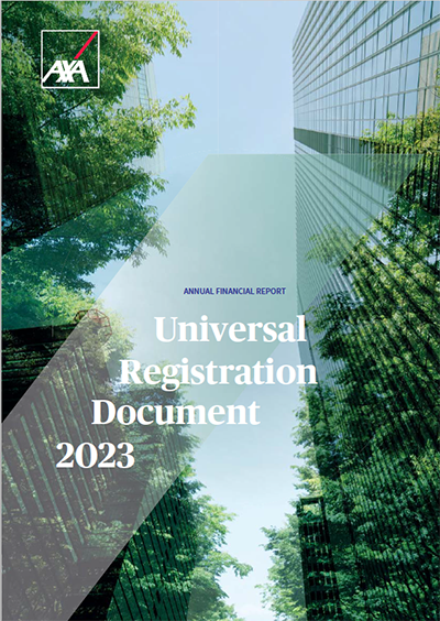 Hermès 2023 Universal Registration Document Revenue 2023 2022 2021 2023 Annual Report (Universal Registration Document) | AXA