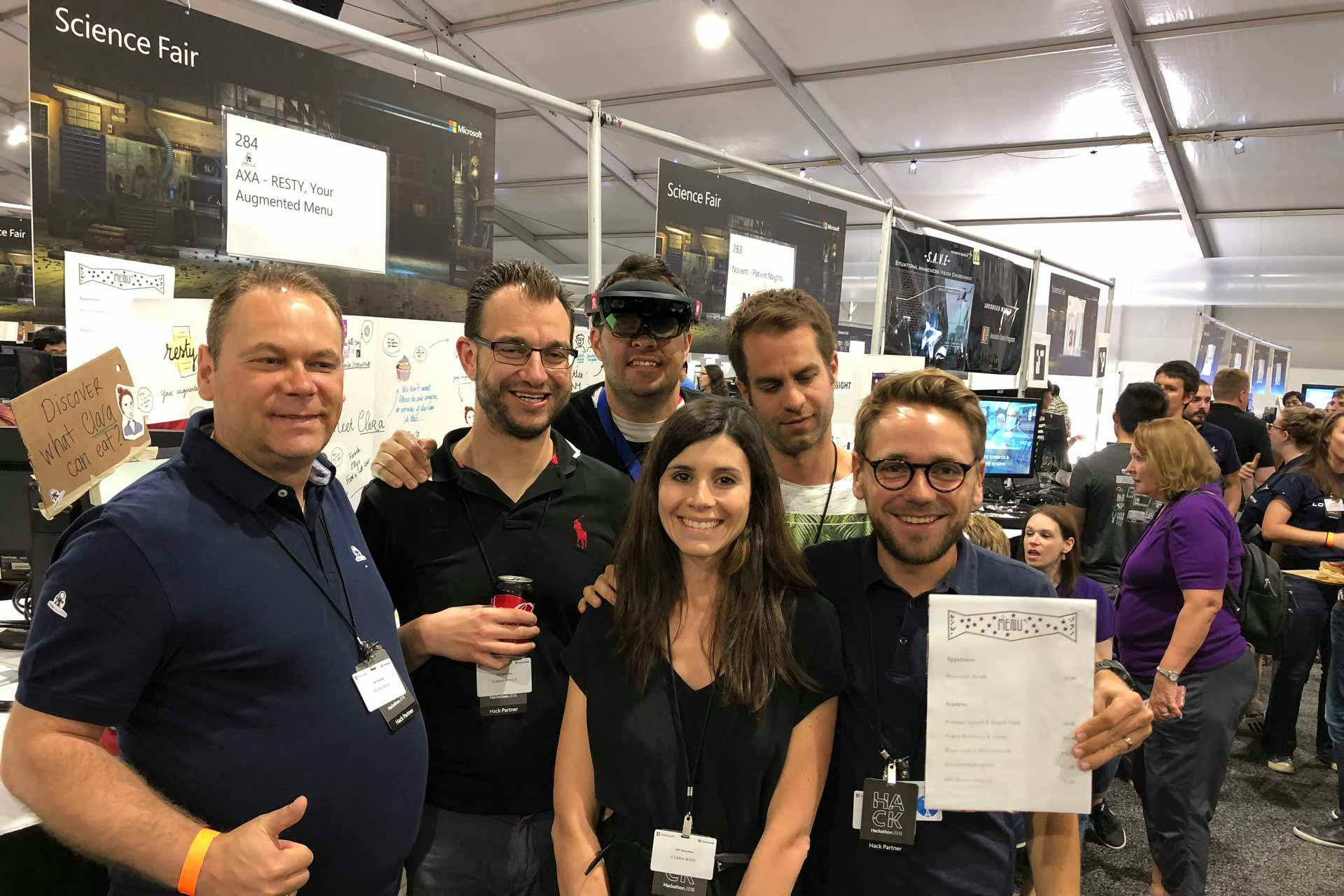 Microsoft Hackathon 2018: Discovering inclusive design | AXA