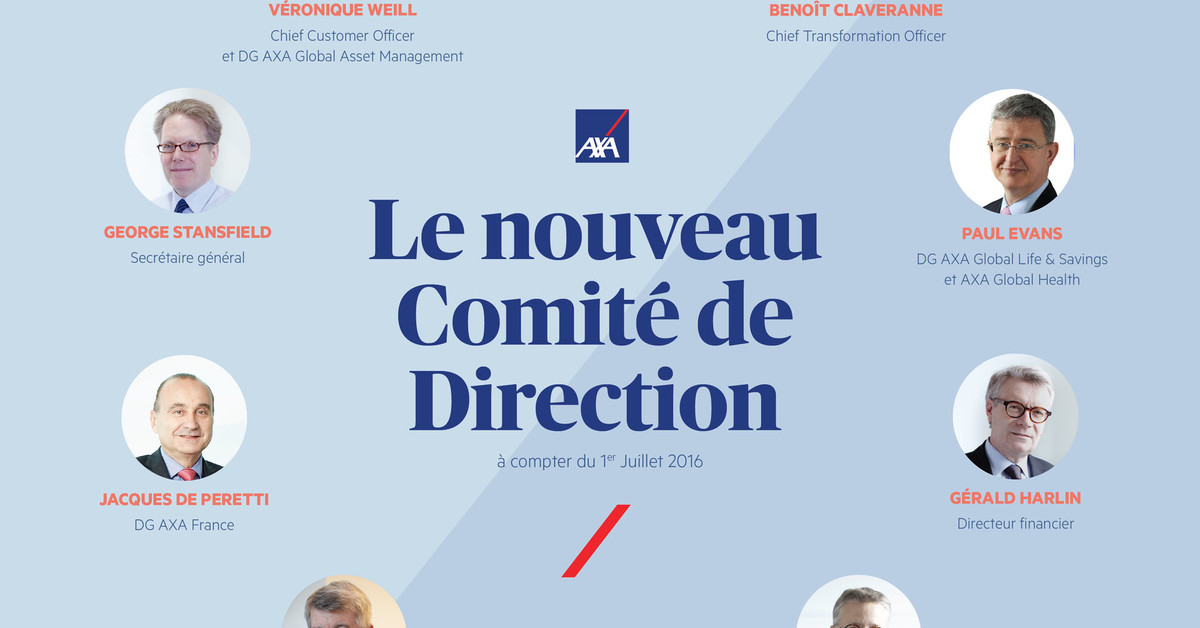 Une Nouvelle Equipe De Direction Au Service Du Client Axa