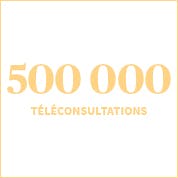 500 000 téléconsultations en 2020