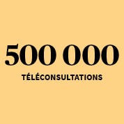500 000 téléconsultations en 2020